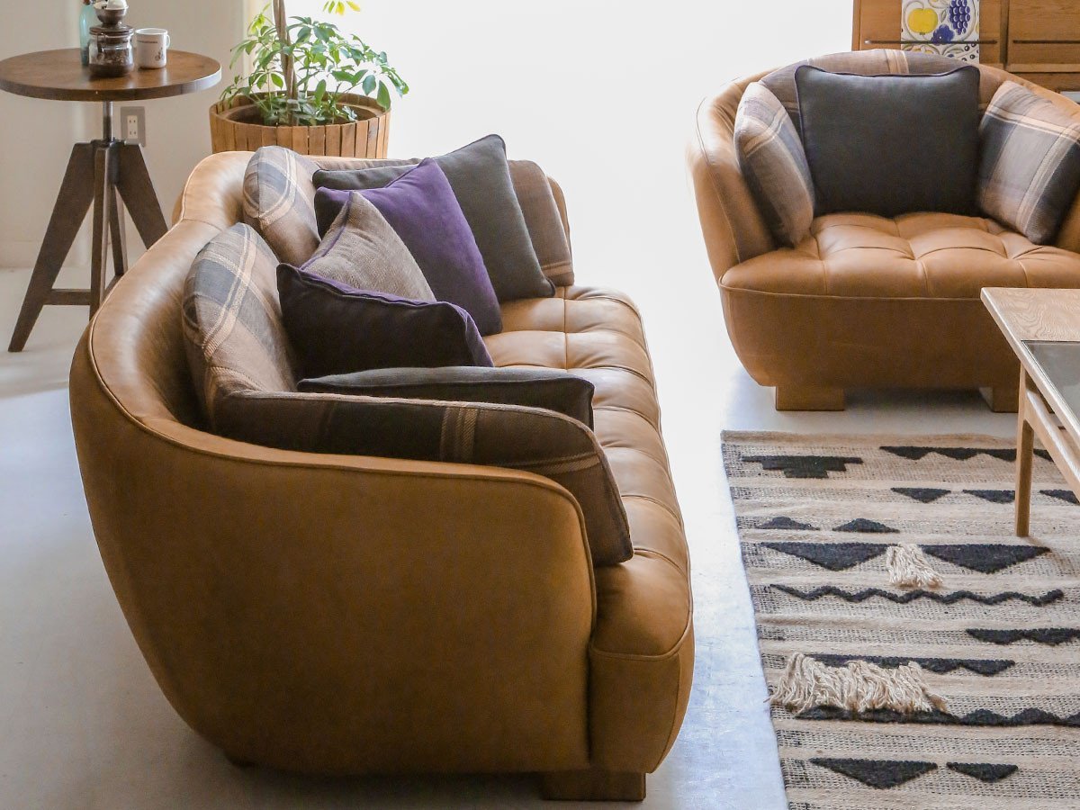 【タブ/tabu / GOODS】のOPIUM SOFA 1P / オピアム 一人掛けソファー(L-1) 人気、トレンドファッション・服の通販 founy(ファニー) 　なめらか　Smooth　オイル　Oil　コーティング　Coating　チェック　Check　ファブリック　Fabric　ホーム・キャンプ・アウトドア・お取り寄せ　Home,Garden,Outdoor,Camping Gear　家具・インテリア　Furniture　ソファー　Sofa　一人掛けソファー　Single Seat Sofa　other-6|ID: prp329100000006042 ipo3291000000031535860