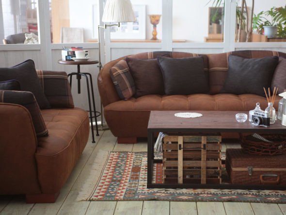 【タブ/tabu / GOODS】のOPIUM SOFA 1P / オピアム 一人掛けソファー(L-1) インテリア・キッズ・メンズ・レディースファッション・服の通販 founy(ファニー) 　なめらか　Smooth, Silky Texture　オイル　Body Oil　コーティング　Coating, Coated Finish　チェック　Check, Plaid, Tartan　ファブリック　Fabric, Textile　ホーム・キャンプ・アウトドア・お取り寄せ　Home Living / Home & Lifestyle / Camping Gear / Outdoor Camping　家具・インテリア　Home Furniture & Interior. Stylish & Functional Living Spaces　ソファー　Couches & Sofas　一人掛けソファ・アームチェア　Single Sofa / Armchair　|ID: prp329100000006042 ipo3291000000036809818