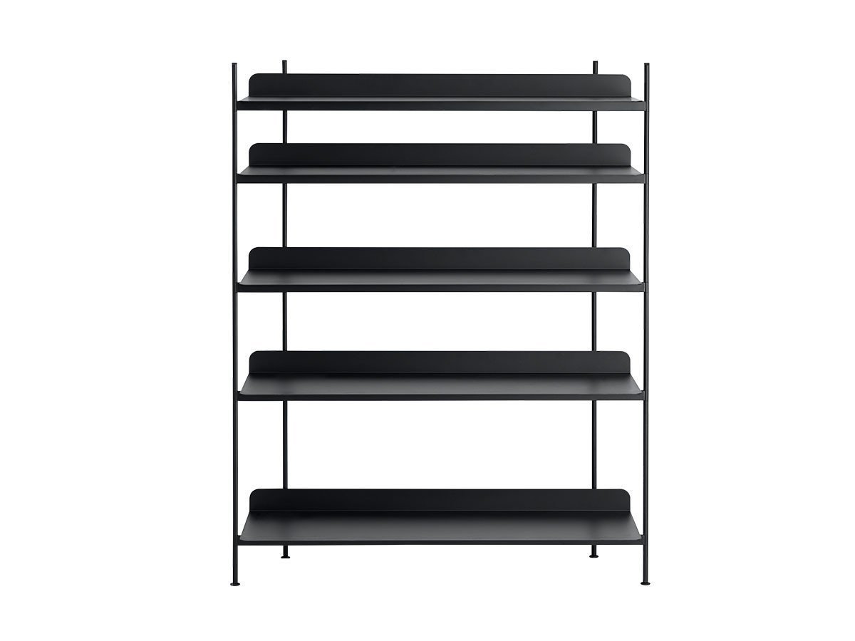 【ムート/MUUTO / GOODS】のCOMPILE SHELVING SYSTEM CONFIGURATION 3 / コンパイルシェルビングシステム コンフィグレーション 3 インテリア・キッズ・メンズ・レディースファッション・服の通販 founy(ファニー) 　送料無料　Free Shipping　スマート　Smart　モダン　Modern　ホーム・キャンプ・アウトドア・お取り寄せ　Home,Garden,Outdoor,Camping Gear　家具・インテリア　Home Furniture & Interior. Stylish & Functional Living Spaces　収納家具・キャビネット　Storage Furniture　ラック・シェルフ　Rack Shelf　ホーム・キャンプ・アウトドア・お取り寄せ　Home,Garden,Outdoor,Camping Gear　家具・インテリア　Home Furniture & Interior. Stylish & Functional Living Spaces　収納家具・キャビネット　Storage Furniture　本棚・マガジンラック　Bookshelf/Magazine Rack　ブラック|ID: prp329100000006070 ipo3291000000030189808