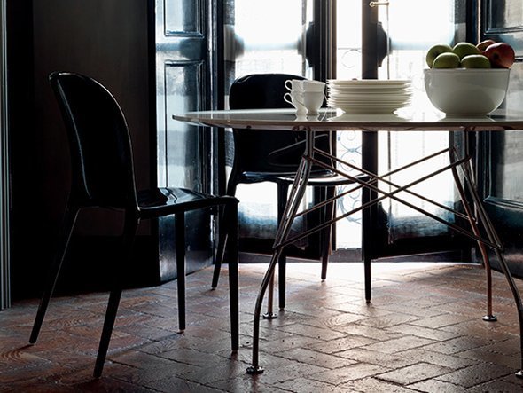 【カルテル/Kartell / GOODS】のGLOSSY / グロッシー ラウンド 塗装トップ 130 人気、トレンドファッション・服の通販 founy(ファニー) 　おすすめ　Recommend　エレガント 上品　Elegant　テーブル　Table　ラウンド　Round　ホーム・キャンプ・アウトドア・お取り寄せ　Home,Garden,Outdoor,Camping Gear　家具・インテリア　Furniture　テーブル　Table　ダイニングテーブル　Dining Table　ホーム・キャンプ・アウトドア・お取り寄せ　Home,Garden,Outdoor,Camping Gear　家具・インテリア　Furniture　テーブル　Table　カフェテーブル　Cafe Table　other-3|ID: prp329100000006144 ipo3291000000031527806
