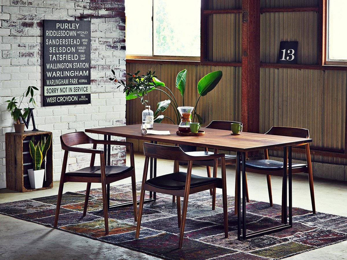 【フライミー ファクトリー/FLYMEe Factory / GOODS】のDINING TABLE / ダイニングテーブル #100779(船底面タイプ) インテリア・キッズ・メンズ・レディースファッション・服の通販 founy(ファニー) 　オイル　Oil　シンプル　Simple　テーブル　Table　ホーム・キャンプ・アウトドア・お取り寄せ　Home,Garden,Outdoor,Camping Gear　家具・インテリア　Furniture　テーブル　Table　ダイニングテーブル　Dining Table　参考イメージ|ID: prp329100000006161 ipo3291000000030249907