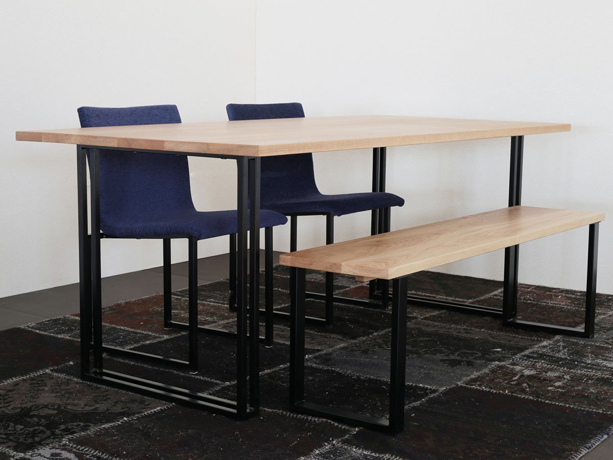 【フライミー ファクトリー/FLYMEe Factory / GOODS】のDINING TABLE / ダイニングテーブル #100779(船底面タイプ) インテリア・キッズ・メンズ・レディースファッション・服の通販 founy(ファニー) 　オイル　Oil　シンプル　Simple　テーブル　Table　ホーム・キャンプ・アウトドア・お取り寄せ　Home,Garden,Outdoor,Camping Gear　家具・インテリア　Furniture　テーブル　Table　ダイニングテーブル　Dining Table　天板「オーク」参考イメージ|ID: prp329100000006161 ipo3291000000030249916