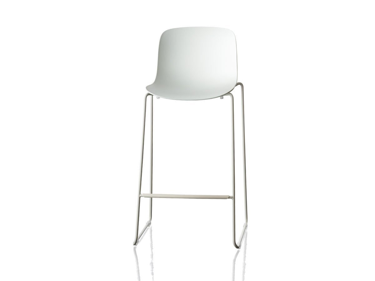 【マジス/MAGIS / GOODS】のTROY STOOL / トロイ スツール スレッジ・塗装脚 インテリア・キッズ・メンズ・レディースファッション・服の通販 founy(ファニー) 　送料無料　Free Shipping　コンパクト　Compact　シートホワイト、脚部ホワイト|ID: prp329100000006220 ipo3291000000030255679