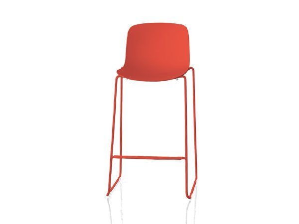 【マジス/MAGIS / GOODS】のTROY STOOL / トロイ スツール スレッジ・塗装脚 インテリア・キッズ・メンズ・レディースファッション・服の通販 founy(ファニー) 　送料無料　Free Shipping　コンパクト　Compact　レッド|ID: prp329100000006220 ipo3291000000030255686