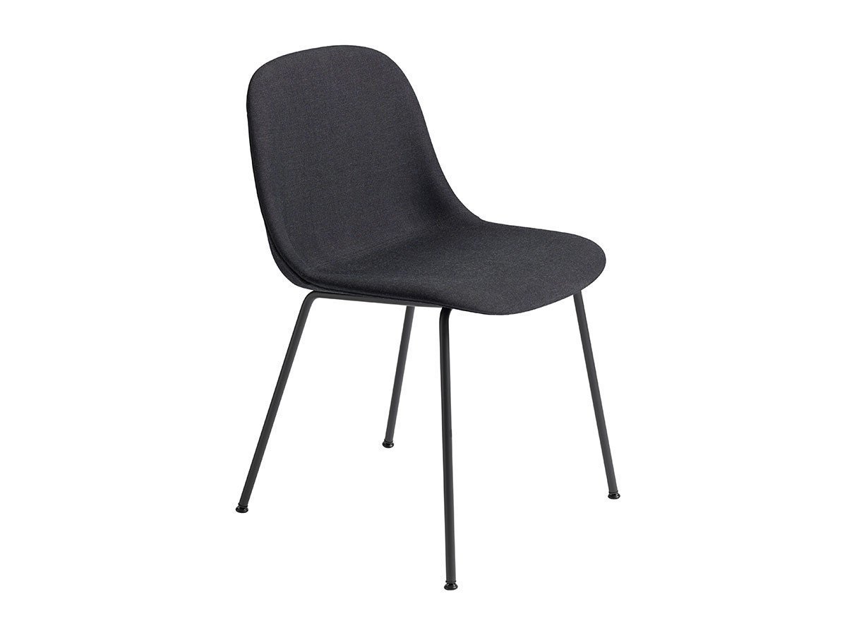 【ムート/MUUTO / GOODS】のFIBER SIDE CHAIR TUBE BASE / ファイバーサイドチェア チューブベース インテリア・キッズ・メンズ・レディースファッション・服の通販 founy(ファニー) 　ウッド　Wooden Design　チューブ　Tube, Tube Top　ファブリック　Fabric, Textile　フェイス　Face, Facial Design　フォーム　Form　ホーム・キャンプ・アウトドア・お取り寄せ　Home Living / Home & Lifestyle / Camping Gear / Outdoor Camping　家具・インテリア　Home Furniture & Interior. Stylish & Functional Living Spaces　チェア・椅子　Seating & Chairs　ダイニングチェア・木製チェア　Dining Chairs　カラー(座面ファブリック):Remix 183 / ブラック|ID: prp329100000006235 ipo3291000000033315089