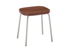 【ベラコンテ/bellacontte / GOODS】のSPAM STOOL / スパムスツール 幅42cm 座面:ウォールナット(クリア)、脚部:ライトグレー|ID: prp329100000006289 ipo3291000000007925309