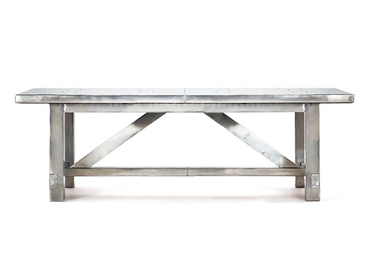 【ハロ/HALO / GOODS】のBOSTON DINING TABLE / ボストン ダイニングテーブル 人気、トレンドファッション・服の通販 founy(ファニー) 　シルバー　Silver, Metallic Silver　テーブル　Table, Dining Table　ボストン　Boston　メタリック　Metallic, Shiny Finish　ヴィンテージ　Vintage Style　ホーム・キャンプ・アウトドア・お取り寄せ　Home Living / Home & Lifestyle / Camping Gear / Outdoor Camping　家具・インテリア　Home Furniture & Interior. Stylish & Functional Living Spaces　テーブル　Dining, Coffee & Side Tables　ダイニングテーブル・食卓テーブル　Dining Tables　other-3|ID: prp329100000006294 ipo3291000000031527723