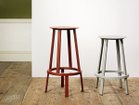 【ヘイ/HAY / GOODS】のREVOLVER BAR STOOL LOW H65 / リボルバー バースツール ロー H65 左:サイズ違いの「ハイタイプ」、右:本商品|ID: prp329100000006308 ipo3291000000030211574