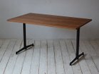 【グリニッチ オリジナル ファニチャー/greeniche original furniture / GOODS】のCafe Table / カフェテーブル 1200 × 700 天板ウッド:チーク、脚部ブラック|ID: prp329100000006334 ipo3291000000037014406