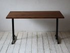 【グリニッチ オリジナル ファニチャー/greeniche original furniture / GOODS】のCafe Table / カフェテーブル 1200 × 700 天板ウッド:ウォルナット、脚部ブラック|ID: prp329100000006334 ipo3291000000037014446