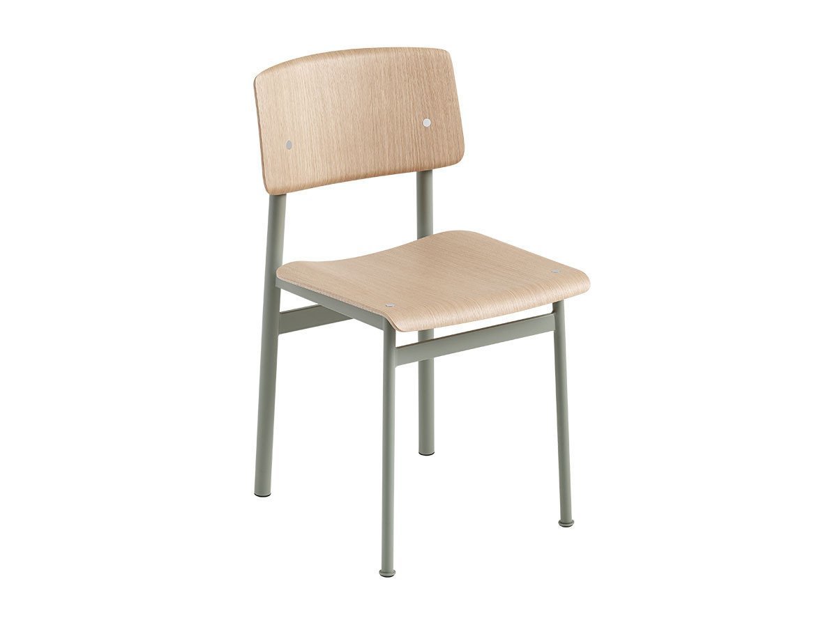 【ムート/MUUTO / GOODS】のLOFT CHAIR / ロフトチェア インテリア・キッズ・メンズ・レディースファッション・服の通販 founy(ファニー) 　送料無料　Free Shipping　ウッド　Wood　フレーム　Flame　ホーム・キャンプ・アウトドア・お取り寄せ　Home,Garden,Outdoor,Camping Gear　家具・インテリア　Home Furniture & Interior. Stylish & Functional Living Spaces　チェア・椅子　Chair　ダイニングチェア　Dining Chair　オーク / ダスティーグリーン|ID: prp329100000006364 ipo3291000000030233704