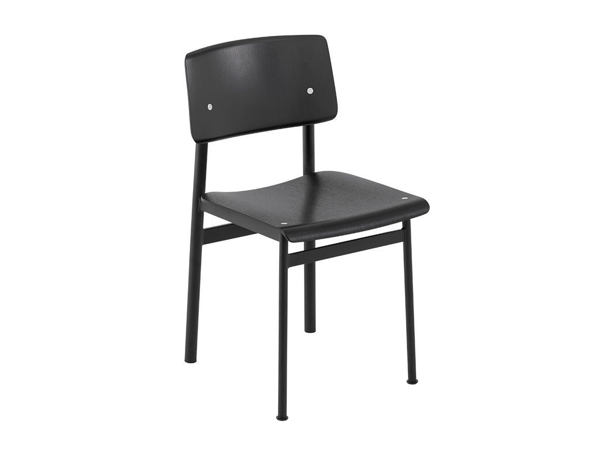 【ムート/MUUTO / GOODS】のLOFT CHAIR / ロフトチェア インテリア・キッズ・メンズ・レディースファッション・服の通販 founy(ファニー) 　送料無料　Free Shipping　ウッド　Wood　フレーム　Flame　ホーム・キャンプ・アウトドア・お取り寄せ　Home,Garden,Outdoor,Camping Gear　家具・インテリア　Home Furniture & Interior. Stylish & Functional Living Spaces　チェア・椅子　Chair　ダイニングチェア　Dining Chair　ブラック / ブラック|ID: prp329100000006364 ipo3291000000030233711
