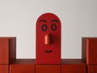 【広松木工/Hiromatsu Furniture / GOODS】のWF / WF キッズヒューマンチェスト 090 顔のパーツは磁石になっていて、表情を変えることができます。|ID: prp329100000006426 ipo3291000000030197218