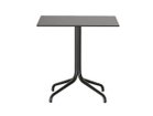 【ヴィトラ/Vitra / GOODS】のBelleville Table / ベルヴィル テーブル スクエア W750 × D750mm 天板:HPLソリッドコア材 / ブラック(アウトドア対応)|ID: prp329100000006436 ipo3291000000030180835
