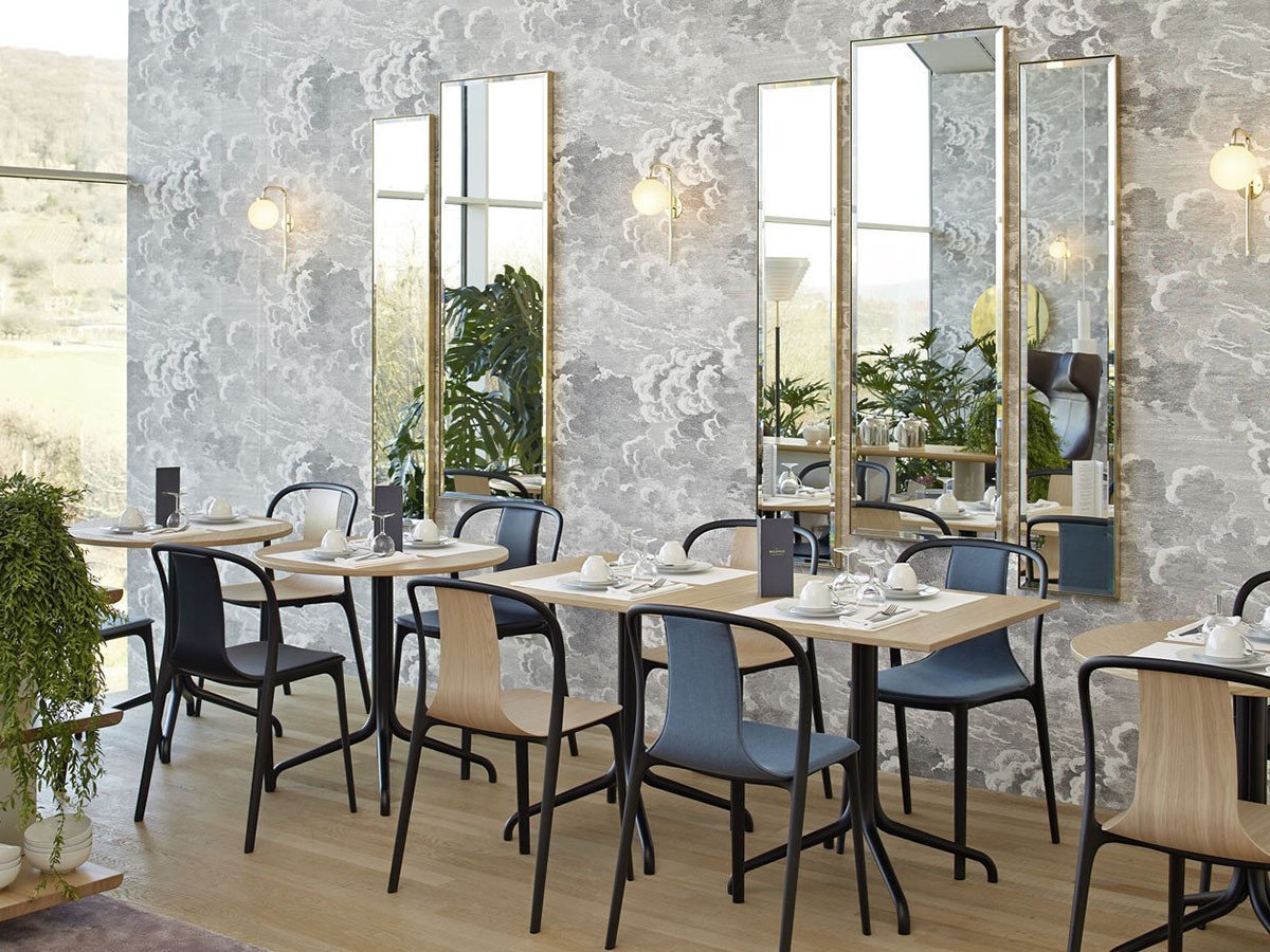 【ヴィトラ/Vitra / GOODS】のBelleville Table / ベルヴィル テーブル スクエア W750 × D750mm インテリア・キッズ・メンズ・レディースファッション・服の通販 founy(ファニー) 　アウトドア　Outdoor　クラシック　Classic　コーティング　Coating　スクエア　Square　テーブル　Table　パウダー　Powder　フレーム　Flame　送料無料　Free Shipping　ホーム・キャンプ・アウトドア・お取り寄せ　Home,Garden,Outdoor,Camping Gear　家具・インテリア　Furniture　テーブル　Table　カフェテーブル　Cafe Table　天板:ベニヤ / ライトオーク(インドア用)|ID: prp329100000006436 ipo3291000000030180846