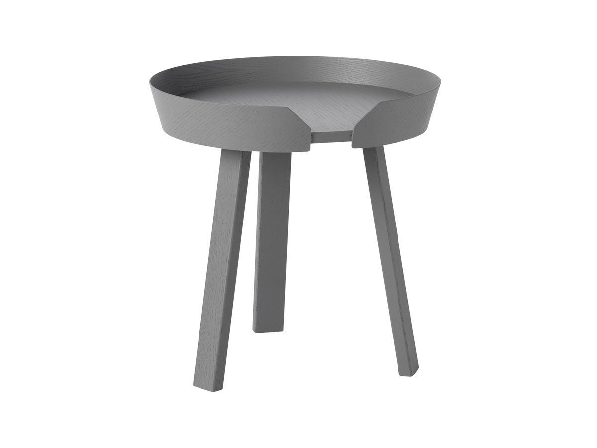 【ムート/MUUTO / GOODS】のAROUND COFFEE TABLE SMALL / アラウンドコーヒーテーブル スモール インテリア・キッズ・メンズ・レディースファッション・服の通販 founy(ファニー) 　送料無料　Free Shipping　テーブル　Table　フレーム　Flame　ホーム・キャンプ・アウトドア・お取り寄せ　Home,Garden,Outdoor,Camping Gear　家具・インテリア　Home Furniture & Interior. Stylish & Functional Living Spaces　テーブル　Table　サイドテーブル・小テーブル　Side Table/Small Table　ダークグレー|ID: prp329100000006463 ipo3291000000030182641