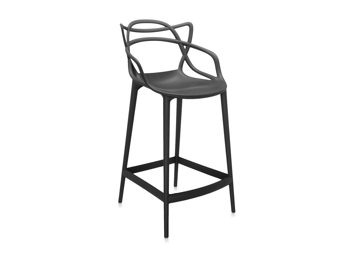 【カルテル/Kartell / GOODS】のMASTERS STOOL / マスターズスツール 65 インテリア・キッズ・メンズ・レディースファッション・服の通販 founy(ファニー) 　送料無料　Free Shipping　アウトドア　Outdoor Clothing　チューリップ　Tube, Tube Top　軽量　Lightweight, Ultra Light　ブラック|ID: prp329100000006478 ipo3291000000035322793