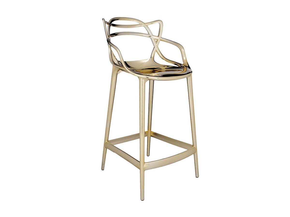 【カルテル/Kartell / GOODS】のMASTERS STOOL / マスターズスツール 65 インテリア・キッズ・メンズ・レディースファッション・服の通販 founy(ファニー) 　送料無料　Free Shipping　アウトドア　Outdoor Clothing　チューリップ　Tube, Tube Top　軽量　Lightweight, Ultra Light　ゴールド|ID: prp329100000006478 ipo3291000000035322800