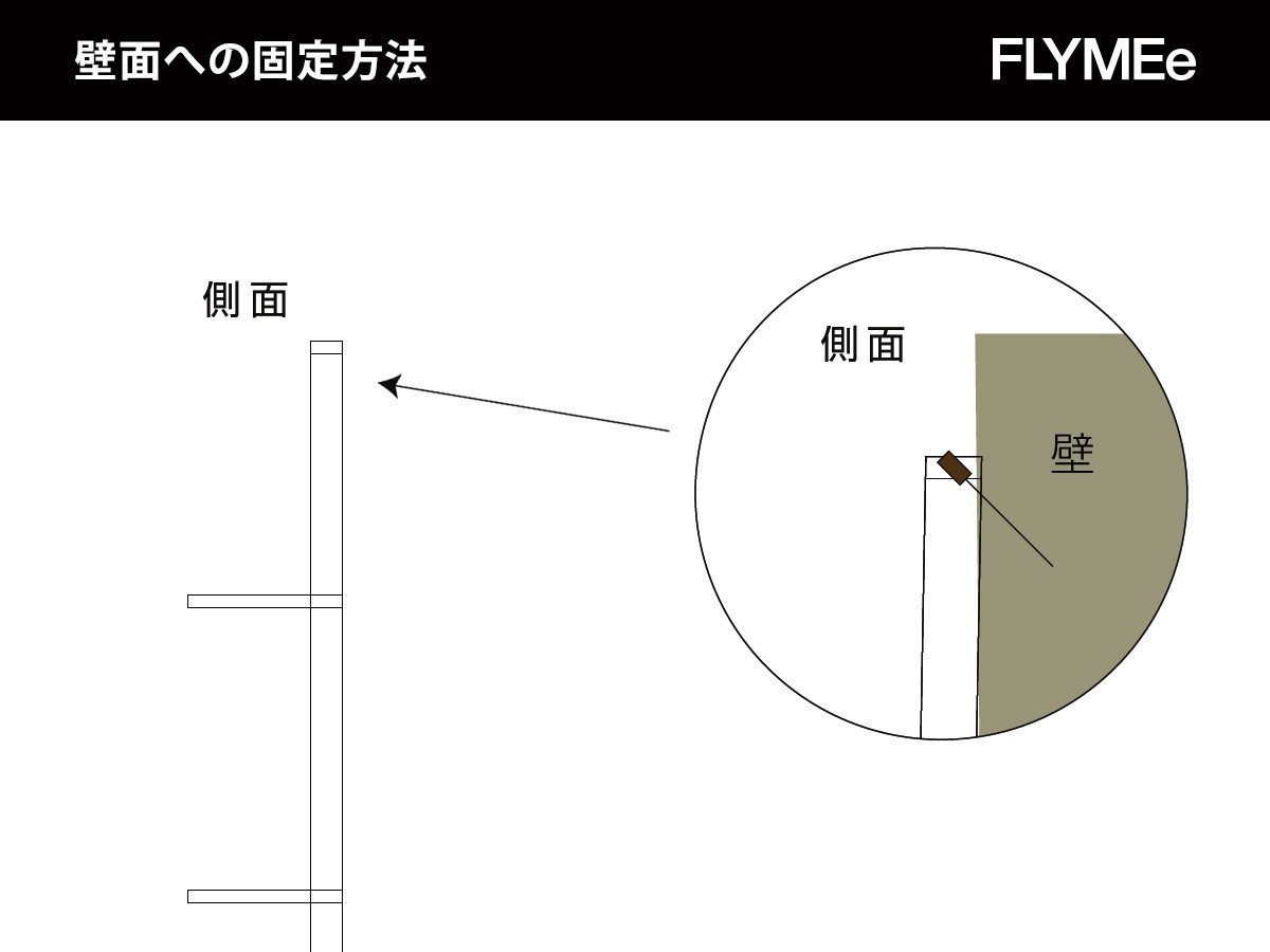 【フライミー ヴェール/FLYMEe vert / GOODS】のRACK / ラック #19257 インテリア・キッズ・メンズ・レディースファッション・服の通販 founy(ファニー) 　フレーム　Frame, Outline　ボックス　Boxy, Box Shape　ホーム・キャンプ・アウトドア・お取り寄せ　Home Living / Home & Lifestyle / Camping Gear / Outdoor Camping　家具・インテリア　Home Furniture & Interior. Stylish & Functional Living Spaces　収納家具・キャビネット　Storage Furniture　シェルフ・オープンラック・収納棚　Open Shelf Rack　ラック上部を壁面固定用ピン2本を用いて壁面に固定することで転倒を防ぎます。細めのピンを採用しているた|ID: prp329100000006484 ipo3291000000036857332