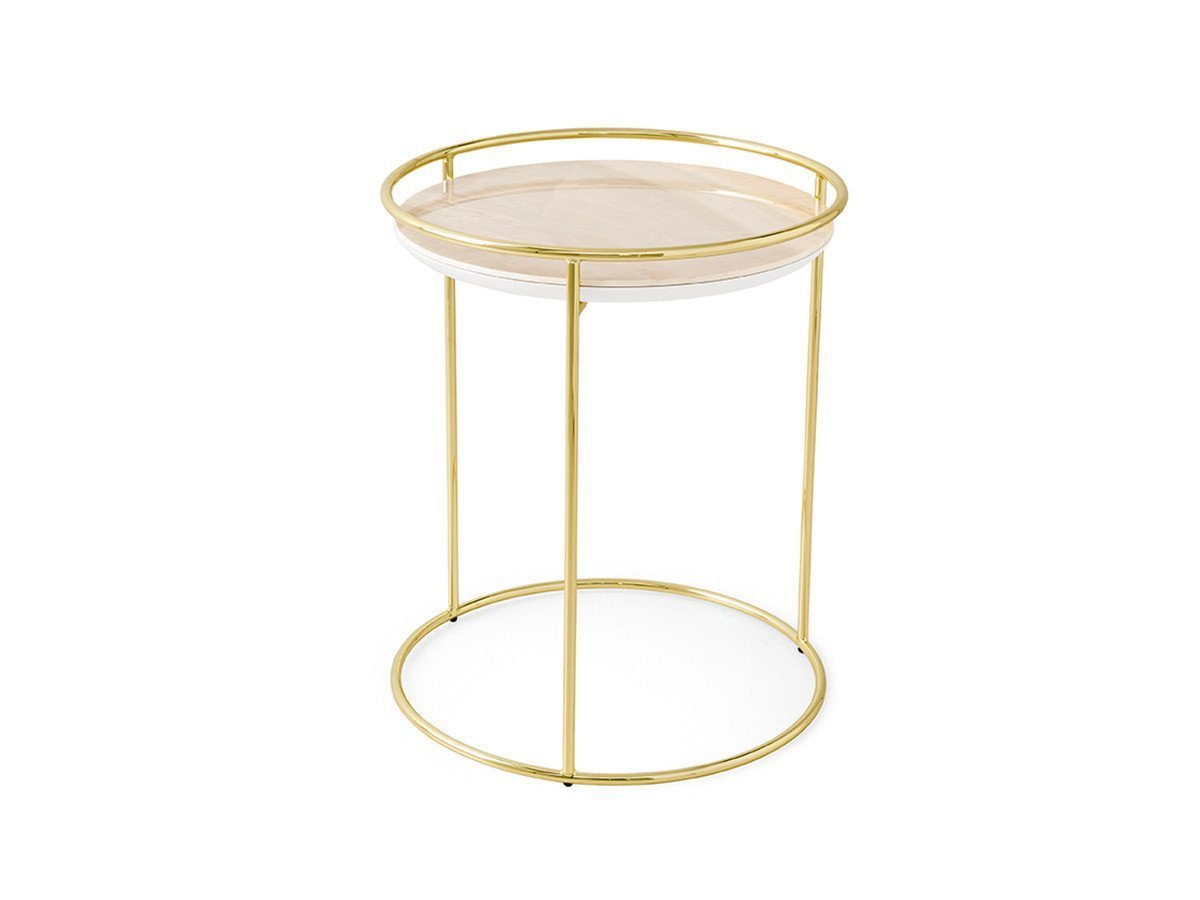 【カリガリス/Calligaris / GOODS】のATOLLO / アトロ セラミック天板 CS/5098-P インテリア・キッズ・メンズ・レディースファッション・服の通販 founy(ファニー) 　送料無料　Free Shipping　テーブル　Table　フレーム　Flame　マーブル　Marble　エレガント 上品　Elegant　ホーム・キャンプ・アウトドア・お取り寄せ　Home,Garden,Outdoor,Camping Gear　家具・インテリア　Furniture　テーブル　Table　サイドテーブル・小テーブル　Side Table/Small Table　天板P4C ゴールデンオニキスマーブル、フレームP175 ポリッシュドブラス|ID: prp329100000006527 ipo3291000000030181289