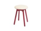 【ラ セディア/LaSedia / GOODS】のPiccolo STOOL / ピッコロ スツール(コットン) 脚部レッド、張地:ナチュラル|ID: prp329100000006543 ipo3291000000030227794