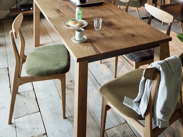 【スウィッチ/SWITCH / GOODS】のCordial Dining Chair / コーディアル ダイニングチェア インテリア・キッズ・メンズ・レディースファッション・服の通販 founy(ファニー) 　送料無料　Free Shipping　オイル　Oil　フォルム　Form　ホーム・キャンプ・アウトドア・お取り寄せ　Home,Garden,Outdoor,Camping Gear　家具・インテリア　Furniture　チェア・椅子　Chair　ダイニングチェア　Dining Chair　フレーム:(左から)ナチュラル、ブラウン|ID: prp329100000006591 ipo3291000000030189586