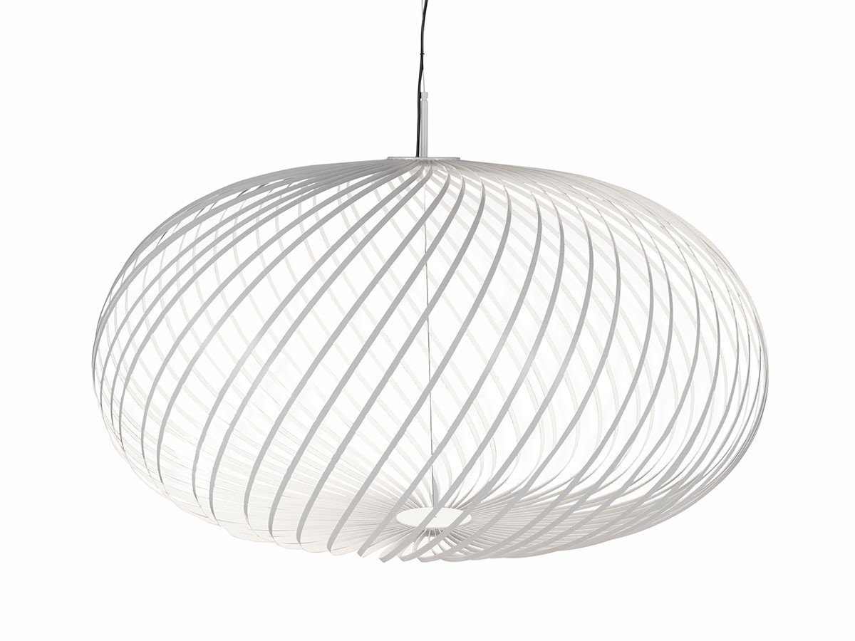 【トム ディクソン/Tom Dixon / GOODS】のSpring Pendant Large / スプリング ペンダントライト ラージ インテリア・キッズ・メンズ・レディースファッション・服の通販 founy(ファニー) 　送料無料　Free Shipping　スプリング　Spring　リボン　Ribbon　ホーム・キャンプ・アウトドア・お取り寄せ　Home,Garden,Outdoor,Camping Gear　家具・インテリア　Furniture　ライト・照明　Lighting & Light Fixtures　ペンダントライト　Pendant Light　ホワイト|ID: prp329100000006595 ipo3291000000030185949