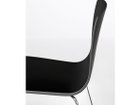 【アルペール/arper / GOODS】のAava Armless Chair / アーヴァ アームレスチェア 4本脚 部分によって厚みを変えることにより、曲線が描くしなやかなシルエットが強調されています。|ID:prp329100000006608