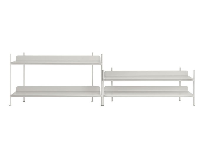 【ムート/MUUTO / GOODS】のCOMPILE SHELVING SYSTEM CONFIGURATION 5 / コンパイルシェルビングシステム コンフィグレーション 5 インテリア・キッズ・メンズ・レディースファッション・服の通販 founy(ファニー) https://founy.com/ 送料無料 Free Shipping スマート Smart モダン Modern ホーム・キャンプ・アウトドア・お取り寄せ Home,Garden,Outdoor,Camping Gear 家具・インテリア Home Furniture & Interior. Stylish & Functional Living Spaces 収納家具・キャビネット Storage Furniture ラック・シェルフ Rack Shelf |ID: prp329100000006638 ipo3291000000030189728