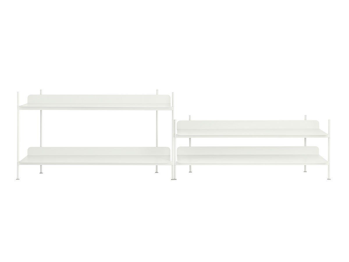 【ムート/MUUTO / GOODS】のCOMPILE SHELVING SYSTEM CONFIGURATION 5 / コンパイルシェルビングシステム コンフィグレーション 5 人気、トレンドファッション・服の通販 founy(ファニー) 　送料無料　Free Shipping　スマート　Smart　モダン　Modern　ホーム・キャンプ・アウトドア・お取り寄せ　Home,Garden,Outdoor,Camping Gear　家具・インテリア　Furniture　収納家具・キャビネット　Storage Furniture　ラック・シェルフ　Rack Shelf　other-3|ID: prp329100000006638 ipo3291000000031532484