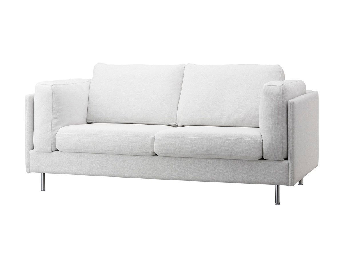 【フライミー ノワール/FLYMEe Noir / GOODS】の2P SOFA / 2人掛けワイドソファ n596 インテリア・キッズ・メンズ・レディースファッション・服の通販 founy(ファニー) 　おすすめ　Recommended / Our Picks　クッション　Cushion, Throw Pillow　シンプル　Simple, Minimal　スタイリッシュ　Stylish, Fashionable　スリム　Slim, Slim Fit　ワイド　Wide, Wide Fit　ホーム・キャンプ・アウトドア・お取り寄せ　Home Living / Home & Lifestyle / Camping Gear / Outdoor Camping　家具・インテリア　Home Furniture & Interior. Stylish & Functional Living Spaces　ソファー　Couches & Sofas　張地:脚部:クロムメッキ|ID: prp329100000006662 ipo3291000000036812128