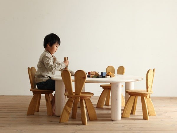 【広松木工/Hiromatsu Furniture / GOODS】のWF / WF キッズラビットチェア 人気、トレンドファッション・服の通販 founy(ファニー) 　送料無料　Free Shipping　オイル　Oil　ベビー　Baby　ホーム・キャンプ・アウトドア・お取り寄せ　Home,Garden,Outdoor,Camping Gear　家具・インテリア　Furniture　キッズ家具　Kids' Furniture　キッズチェア・ベビーチェア　Kids Chair/Baby Chair　other-3|ID: prp329100000006675 ipo3291000000031544227