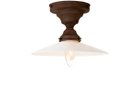 【フライミー ファクトリー/FLYMEe Factory / GOODS】のCUSTOM SERIES Basic Ceiling Lamp × Trans Dish / カスタムシリーズ ベーシックシーリングランプ × トランス(ディッシュ) 器具本体:ラスティメタル、シェード:ホワイト|ID: prp329100000006685 ipo3291000000033395461