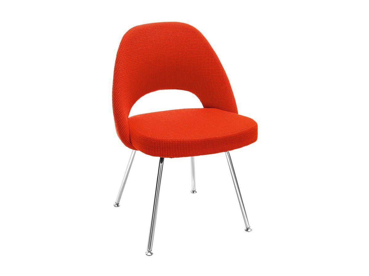 【ノル/Knoll / GOODS】のSaarinen Collection Conference Armless Chair / サーリネン コレクション カンファレンス アームレスチェア(フォーレッグ / スチール) インテリア・キッズ・メンズ・レディースファッション・服の通販 founy(ファニー) 　コレクション　Collection　ファブリック　Fabric　人気　Popularity　ホーム・キャンプ・アウトドア・お取り寄せ　Home,Garden,Outdoor,Camping Gear　家具・インテリア　Furniture　チェア・椅子　Chair　ダイニングチェア　Dining Chair　脚部:クローム|ID: prp329100000006770 ipo3291000000030223686