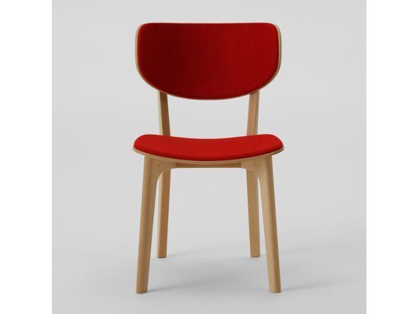 【ラウンディッシュ/Roundish / GOODS】のChair / チェア 張座(ビーチ) インテリア・キッズ・メンズ・レディースファッション・服の通販 founy(ファニー) 　送料無料　Free Shipping　ビーチ　Beach　ホーム・キャンプ・アウトドア・お取り寄せ　Home,Garden,Outdoor,Camping Gear　家具・インテリア　Furniture　チェア・椅子　Chair　ダイニングチェア　Dining Chair　張地:M-02(SAGA / #4167 レッド)|ID: prp329100000006776 ipo3291000000032101205
