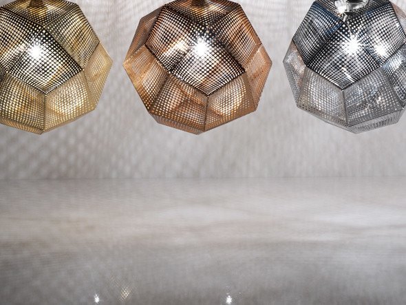 【トム ディクソン/Tom Dixon / GOODS】のEtch Pendant 50 / エッチ ペンダントライト 50 インテリア・キッズ・メンズ・レディースファッション・服の通販 founy(ファニー) 　送料無料　Free Shipping　テーブル　Table, Dining Table　フォルム　Silhouette, Form　ホーム・キャンプ・アウトドア・お取り寄せ　Home Living / Home & Lifestyle / Camping Gear / Outdoor Camping　家具・インテリア　Home Furniture & Interior. Stylish & Functional Living Spaces　ライト・照明　Lamps & Lighting Fixtures　ペンダントライト・吊り下げ照明　Pendant Light / Hanging Light Fixture　|ID: prp329100000006781 ipo3291000000034188765