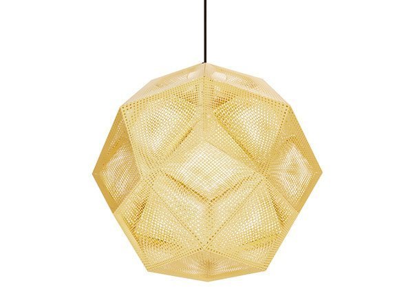 【トム ディクソン/Tom Dixon / GOODS】のEtch Pendant 50 / エッチ ペンダントライト 50 インテリア・キッズ・メンズ・レディースファッション・服の通販 founy(ファニー) 　送料無料　Free Shipping　テーブル　Table, Dining Table　フォルム　Silhouette, Form　ホーム・キャンプ・アウトドア・お取り寄せ　Home Living / Home & Lifestyle / Camping Gear / Outdoor Camping　家具・インテリア　Home Furniture & Interior. Stylish & Functional Living Spaces　ライト・照明　Lamps & Lighting Fixtures　ペンダントライト・吊り下げ照明　Pendant Light / Hanging Light Fixture　消灯時|ID: prp329100000006781 ipo3291000000035094011