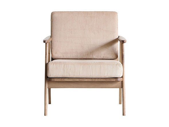 【クラッシュゲート/CRASH GATE / GOODS】のHARRIS SOFA / ハリス 1人掛けソファ(コーデュロイ × オーク材 / 水性塗装) インテリア・キッズ・メンズ・レディースファッション・服の通販 founy(ファニー) 　コーデュロイ　Corduroy　フレーム　Flame　ヴィンテージ　Vintage　ホーム・キャンプ・アウトドア・お取り寄せ　Home,Garden,Outdoor,Camping Gear　家具・インテリア　Furniture　ソファー　Sofa　張地:チーク|ID: prp329100000006788 ipo3291000000030218963