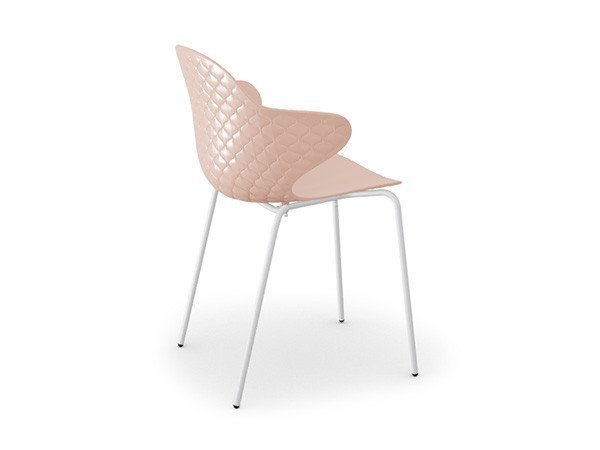 【カリガリス/Calligaris / GOODS】のSAINT TROPEZ / サントロペ CS/1845 インテリア・キッズ・メンズ・レディースファッション・服の通販 founy(ファニー) 　送料無料　Free Shipping　キルト　Quilt, Quilted Fabric　ホーム・キャンプ・アウトドア・お取り寄せ　Home Living / Home & Lifestyle / Camping Gear / Outdoor Camping　家具・インテリア　Home Furniture & Interior. Stylish & Functional Living Spaces　チェア・椅子　Seating & Chairs　ダイニングチェア・木製チェア　Dining Chairs　脚部カラー「P94 マットオプティックホワイト」参考イメージ|ID: prp329100000006811 ipo3291000000036613750