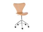 【フリッツ ハンセン/FRITZ HANSEN / GOODS】のSERIES 7 / セブンチェア フルパディング キャスター付き回転ベース 3117 張地:ナチュラルレザー / ナチュラル(カテゴリー5)、脚部:クローム仕上、キャスターキャップ:クロ|ID: prp329100000006839 ipo3291000000035891219