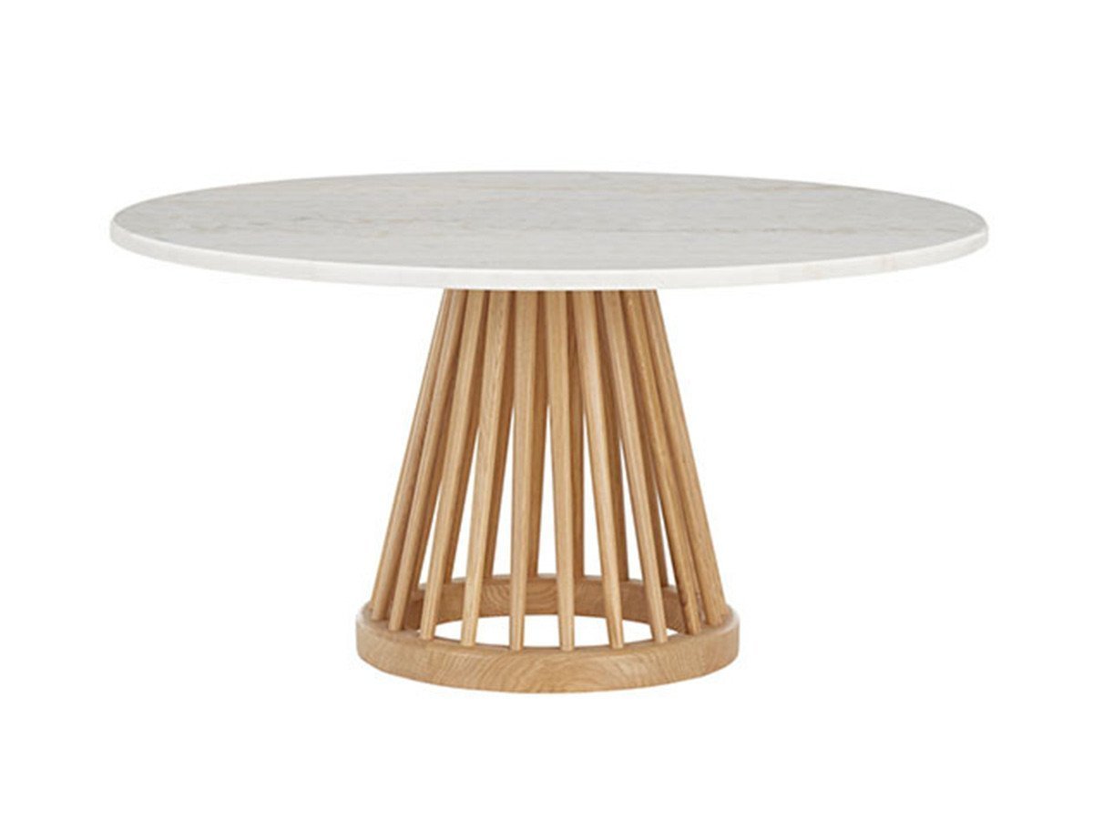【トム ディクソン/Tom Dixon / GOODS】のFan Table Base + White Marble Top Round 900 / ファン テーブルベース + ホワイトマーブルトップ ラウンド 900 インテリア・キッズ・メンズ・レディースファッション・服の通販 founy(ファニー) 　テーブル　Table, Dining Table　モチーフ　Motif, Design Theme　ラウンド　Round, Round Neck　ホーム・キャンプ・アウトドア・お取り寄せ　Home Living / Home & Lifestyle / Camping Gear / Outdoor Camping　家具・インテリア　Home Furniture & Interior. Stylish & Functional Living Spaces　テーブル　Dining, Coffee & Side Tables　ローテーブル・センターテーブル　Coffee & Center Tables　ナチュラル|ID: prp329100000006857 ipo3291000000036710046