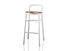 【マジス/MAGIS / GOODS】のPIPE STOOL / パイプ スツール(ウッド) ライトビーチ × ホワイト、サイズ:座面高77cm|ID:prp329100000006902