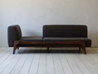 【グリニッチ オリジナル ファニチャー/greeniche original furniture / GOODS】のLuu Sofa / ルーソファ 大人の最旬トレンドファッション＆コーディネート founy(ファウニー) ウッド Wooden Design オイル Body Oil 人気 Popular, Best Seller フレーム Frame, Outline おすすめ Recommended / Our Picks ホーム・キャンプ・アウトドア・お取り寄せ Home Living / Home & Lifestyle / Camping Gear / Outdoor Camping 家具・インテリア Home Furniture & Interior. Stylish & Functional Living Spaces ソファー Couches & Sofas thumbnail フレーム:ウォルナット、アーム位置:左アーム|ID: prp329100000006913 ipo3291000000037082159
