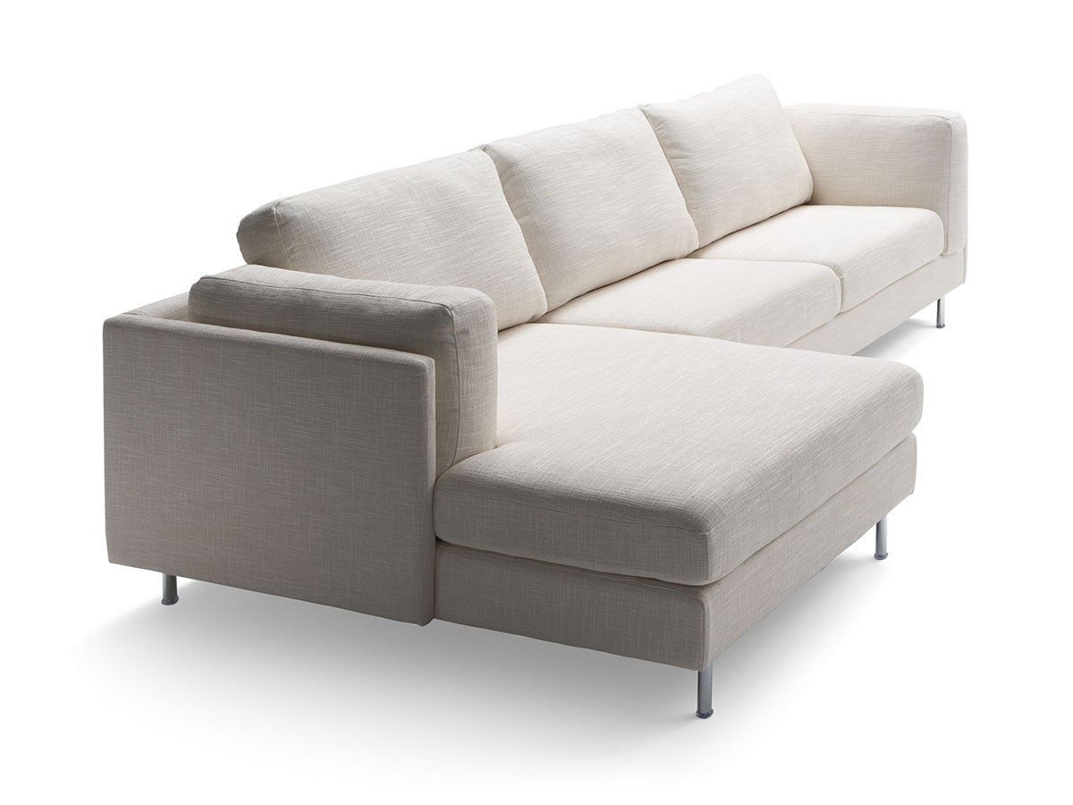 【フライミー ノワール/FLYMEe Noir / GOODS】の2P SOFA+CHAISE LONGUE / 2人掛け片肘 + シェーズロング n598 インテリア・キッズ・メンズ・レディースファッション・服の通販 founy(ファニー) 　おすすめ　Recommend　クッション　Cushion　シンプル　Simple　スタイリッシュ　Stylish　スリム　Slim　ホーム・キャンプ・アウトドア・お取り寄せ　Home,Garden,Outdoor,Camping Gear　家具・インテリア　Furniture　ソファー　Sofa　カウチソファ　Couch Sofa　カウチ位置:右カウチ|ID: prp329100000006918 ipo3291000000030246483