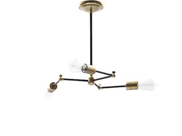 【アクメファニチャー /ACME Furniture / GOODS】のSOLID BRASS LAMP 3ARM / ソリッド ブラスランプ 3アーム インテリア・キッズ・メンズ・レディースファッション・服の通販 founy(ファニー) 　送料無料　Free Shipping　フォルム　Silhouette, Form　ヴィンテージ　Vintage Style　ホーム・キャンプ・アウトドア・お取り寄せ　Home Living / Home & Lifestyle / Camping Gear / Outdoor Camping　家具・インテリア　Home Furniture & Interior. Stylish & Functional Living Spaces　ライト・照明　Lamps & Lighting Fixtures　シーリングライト・天井照明　Ceiling Light / Flush Mount Light　ブラック|ID: prp329100000006958 ipo3291000000033182868