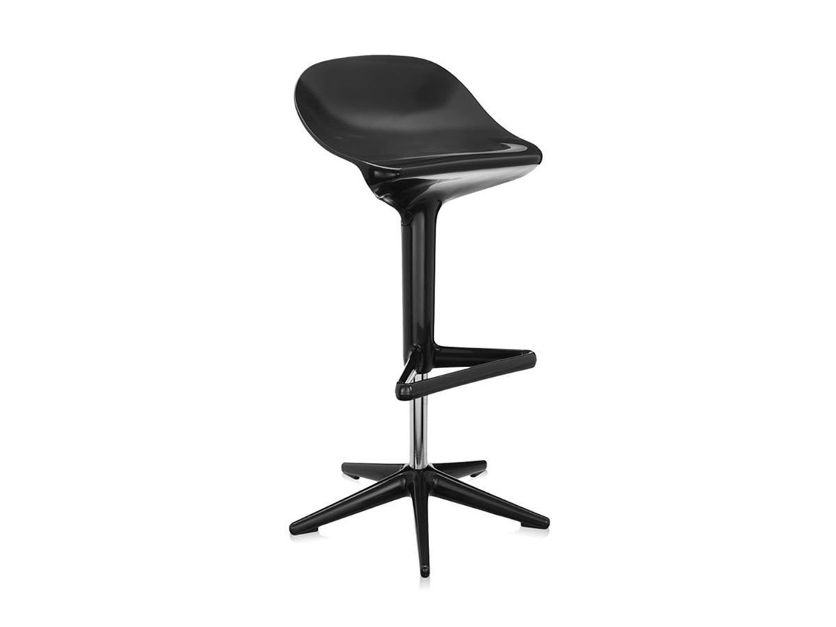 【カルテル/Kartell / GOODS】のSPOON / スプーン インテリア・キッズ・メンズ・レディースファッション・服の通販 founy(ファニー) 　送料無料　Free Shipping　フォルム　Form　ホーム・キャンプ・アウトドア・お取り寄せ　Home,Garden,Outdoor,Camping Gear　家具・インテリア　Furniture　チェア・椅子　Chair　カウンターチェア・ハイスツール　Counter Chair/High Stool　ブラック|ID: prp329100000006968 ipo3291000000030244506