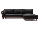 【マスターウォール/MASTERWAL / GOODS】のHEAVEN 950 SOFA / ヘヴン 950 ソファ ワンアーム 2シーター180 + アームレスカウチ100 人気、トレンドファッション・服の通販 founy(ファニー) ウッド Wooden Design クッション Cushion, Throw Pillow フェザー Feather, Feather Detail フレーム Frame, Outline ホーム・キャンプ・アウトドア・お取り寄せ Home Living / Home & Lifestyle / Camping Gear / Outdoor Camping 家具・インテリア Home Furniture & Interior. Stylish & Functional Living Spaces ソファー Couches & Sofas カウチソファ・シェーズロング Chaise Lounge Sofas thumbnail 張地:パティーナ ブラック(レザー8)、フレーム:ウォールナット、カウチ位置:左カウチ|ID: prp329100000006975 ipo3291000000036812067