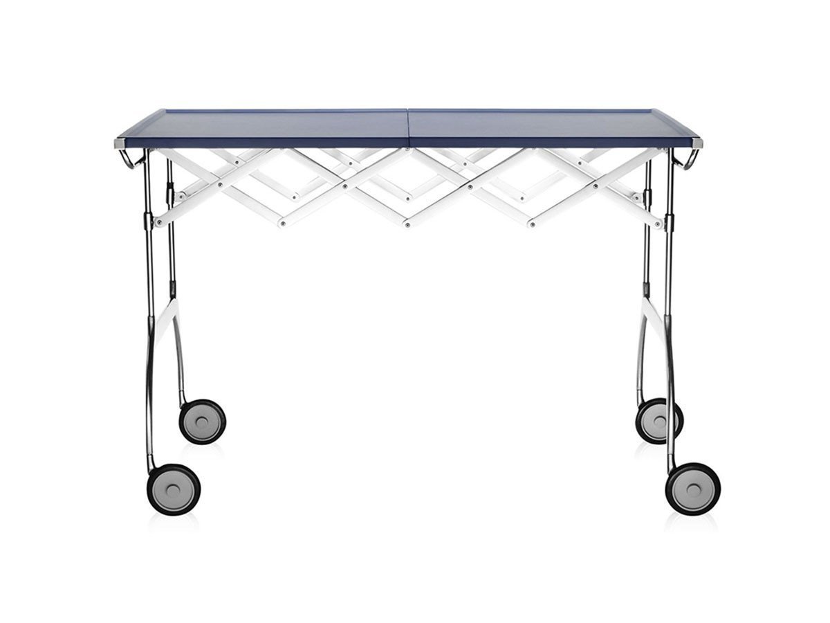 【カルテル/Kartell / GOODS】のBATTISTA / バティスタ インテリア・キッズ・メンズ・レディースファッション・服の通販 founy(ファニー) 　送料無料　Free Shipping　テーブル　Table　ハーフ　Half　ホーム・キャンプ・アウトドア・お取り寄せ　Home,Garden,Outdoor,Camping Gear　家具・インテリア　Furniture　テーブル　Table　サイドテーブル・小テーブル　Side Table/Small Table　ホーム・キャンプ・アウトドア・お取り寄せ　Home,Garden,Outdoor,Camping Gear　家具・インテリア　Furniture　収納家具・キャビネット　Storage Furniture　ワゴン・チェストワゴン　Wagon/Chest Wagon　ブルー(オープン時:幅100cm)|ID: prp329100000006980 ipo3291000000030194565