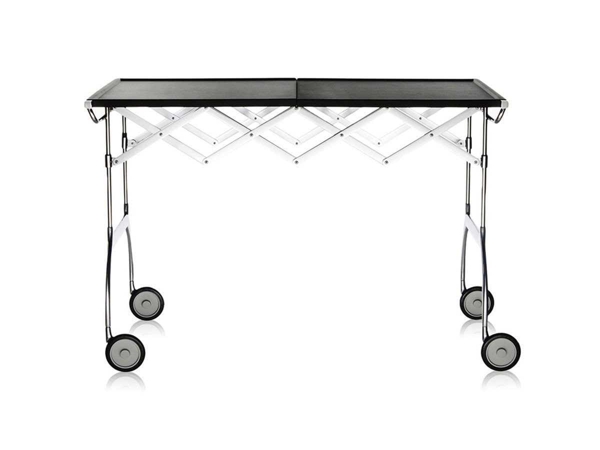 【カルテル/Kartell / GOODS】のBATTISTA / バティスタ インテリア・キッズ・メンズ・レディースファッション・服の通販 founy(ファニー) 　送料無料　Free Shipping　テーブル　Table, Dining Table　ハーフ　Half, Half-Length　ホーム・キャンプ・アウトドア・お取り寄せ　Home Living / Home & Lifestyle / Camping Gear / Outdoor Camping　キッチン・ダイニング　Kitchen & Dining Essentials. Stylish & Functional Tableware　キッチン収納　Kitchen Storage　キッチン収納・食器棚・レンジ台　Kitchen Cabinet　ブラック(オープン時:幅100cm)|ID: prp329100000006980 ipo3291000000036702722