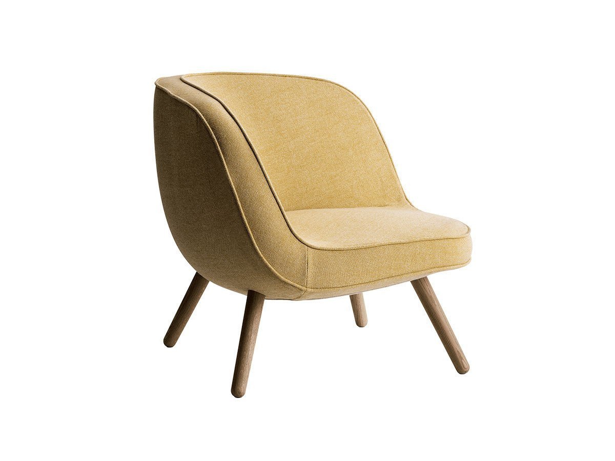 【フリッツ ハンセン/FRITZ HANSEN / GOODS】のVIA57 / VIA57 ラウンジチェア BI01 インテリア・キッズ・メンズ・レディースファッション・服の通販 founy(ファニー) 　ニューヨーク　New York, NYC Style　ファブリック　Fabric, Textile　フレーム　Frame, Outline　モダン　Modern, Contemporary　おすすめ　Recommended / Our Picks　ホーム・キャンプ・アウトドア・お取り寄せ　Home Living / Home & Lifestyle / Camping Gear / Outdoor Camping　家具・インテリア　Home Furniture & Interior. Stylish & Functional Living Spaces　チェア・椅子　Seating & Chairs　ラウンジチェア・リクライナー　Lounge Chairs / Recliners　張地:HALLINGDAL / 407 イエロー|ID: prp329100000007014 ipo3291000000034716750